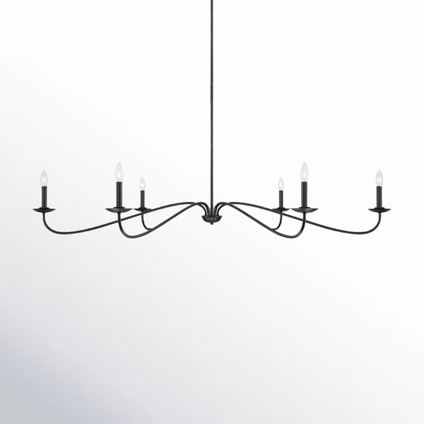 Zoyla 6 Light Metal Dimmable Chandelier | Joss & Main