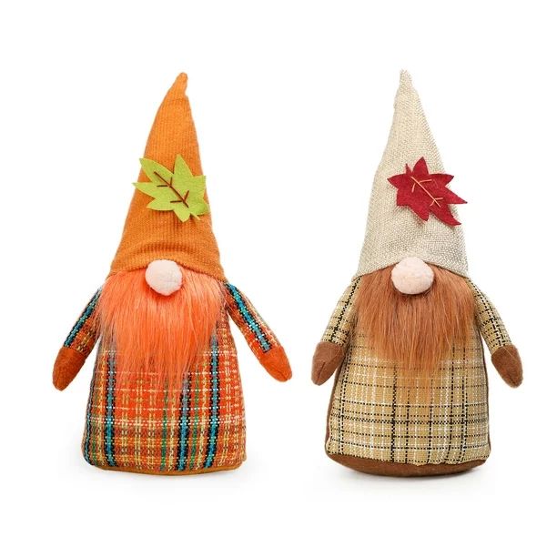 Way To Celebrate Harvest Gnomes Décor, Set of 2 | Walmart (US)