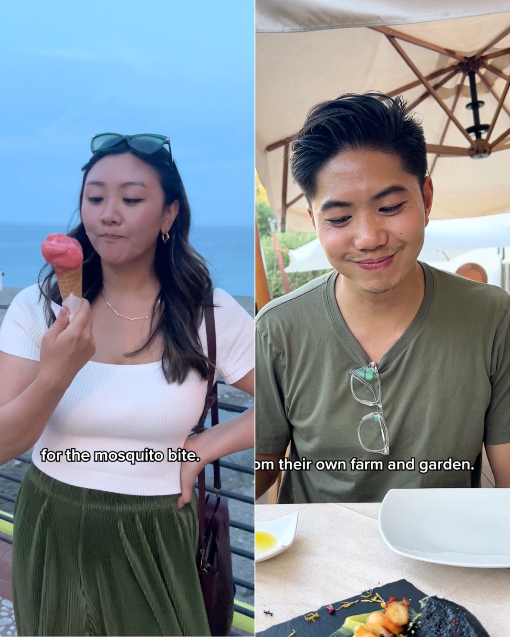 Day 4 in Italy which is my FAVORITE leg of the trip – Cinque Terre! I've linked the green pants and the basic white tee that I wore. George was wearing a solid color classic tee and straight jeans! Full video of this trip can be found on my IG @jasminepak  
#vacationstyle #travellook #coupleoutfit #outfitinspo #mensoutfit

#LTKtravel #LTKstyletip #LTKmens