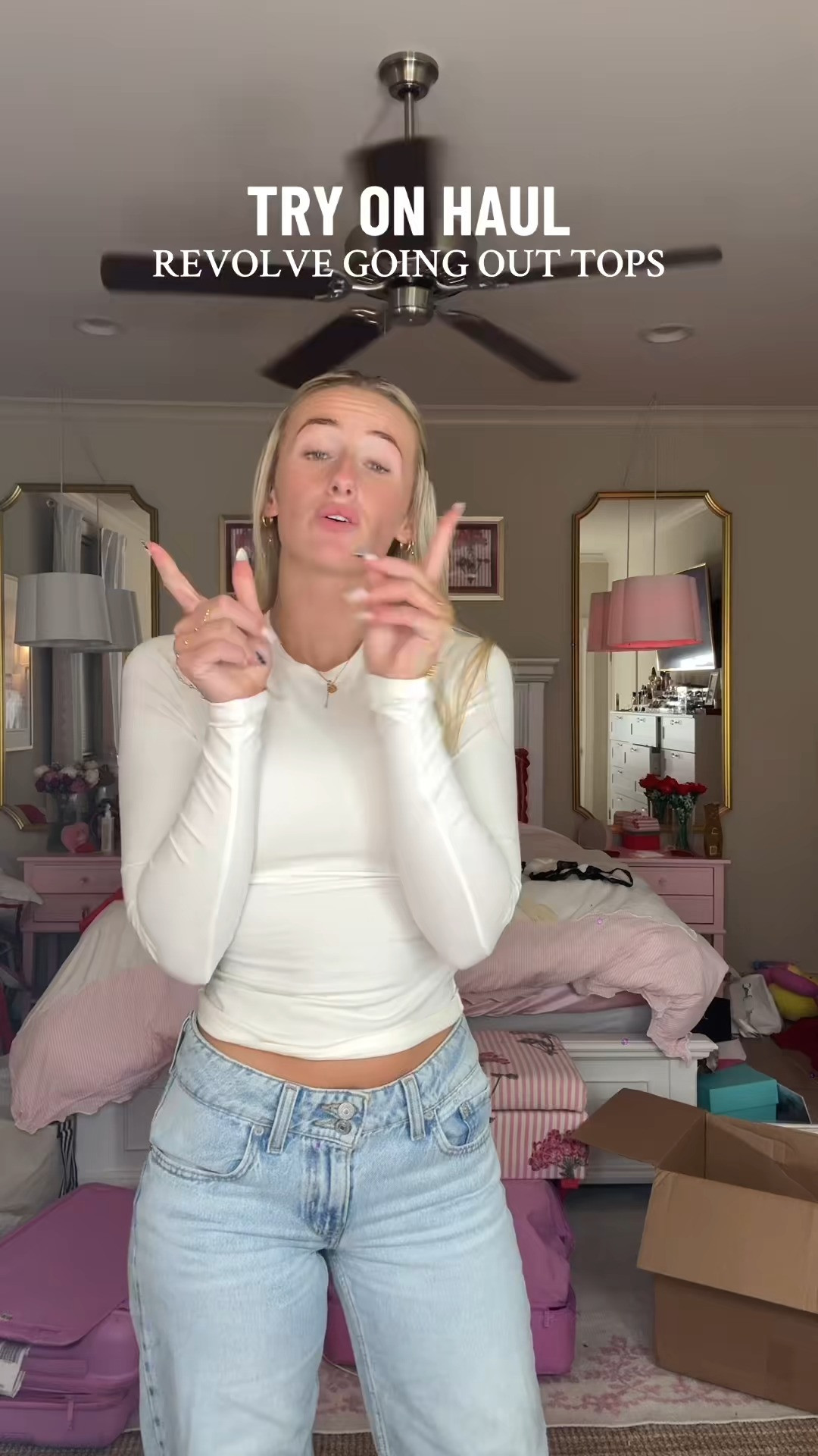 Revolve try-on haul 🖤 Sharing all my new going-out tops + fall basics I grabbed this month! Skims cotton jersey, For Love & Lemons, Guizzo, Retrofit, and Le Gerant are all SO good for nights out, game day outfits, and fall staples. If you need cute tops to wear with mini skirts, knee-high boots, or suede shorts this season—these are my top picks. Linking every outfit from the haul in my LTK for easy shopping 🤍✨

#revolvetryon #revolvehaul #goingouttops #falloutfits2025 #skims #forloveandlemons #guizzo #retrofit #legerant #fallfashionfinds #nightoutlook 

 