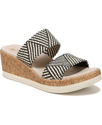 LifeStride Women's Resort Washable Slide Wedge Sandals - Macy's | Macy's