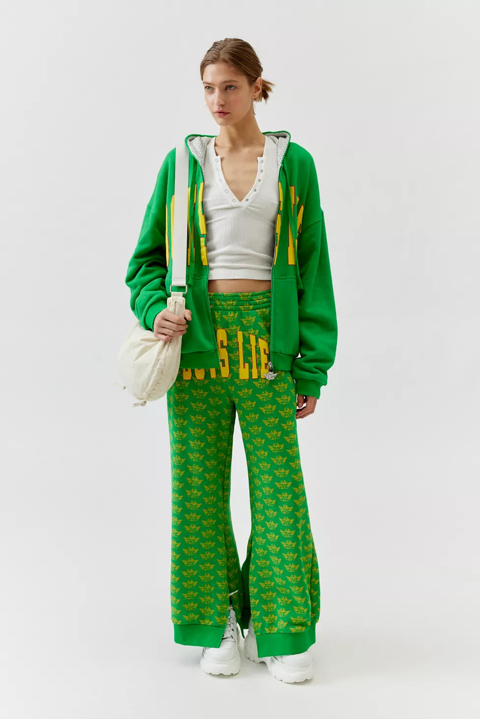 Boys Lie Left On Read Harley Hoodie Sweatshirt | Urban Outfitters (US and RoW)