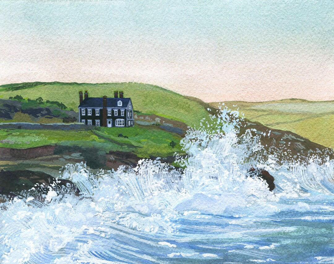 Waves Crashing | Etsy (US)