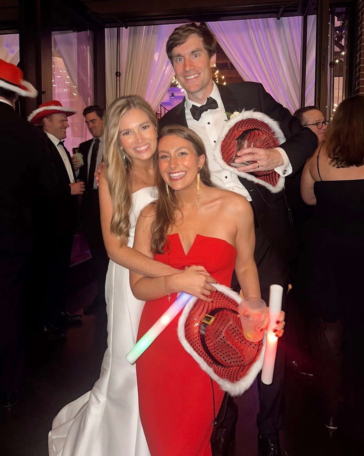 black tie winter wedding ❤️💚

#LTKWedding #LTKStyleTip #LTKParties