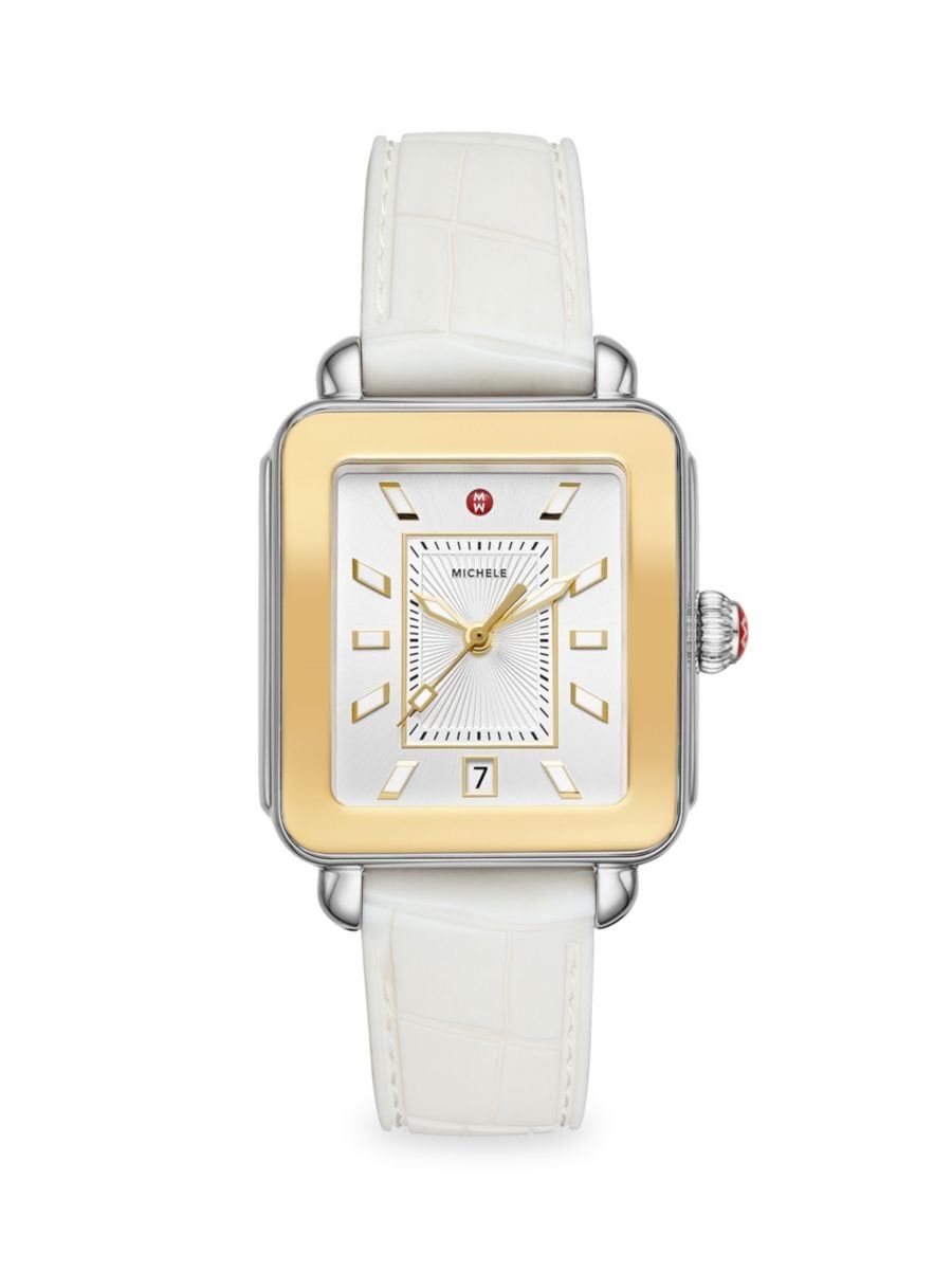 WatchesFashionMicheleDeco Sport Two-Tone WatchRating: 5 out of 5 stars1$395
            
        ... | Saks Fifth Avenue