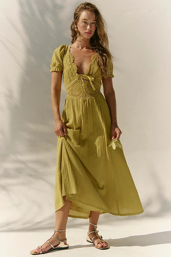 All You Need Is Lace Midi Dress | Free People (Global - UK&FR Excluded)