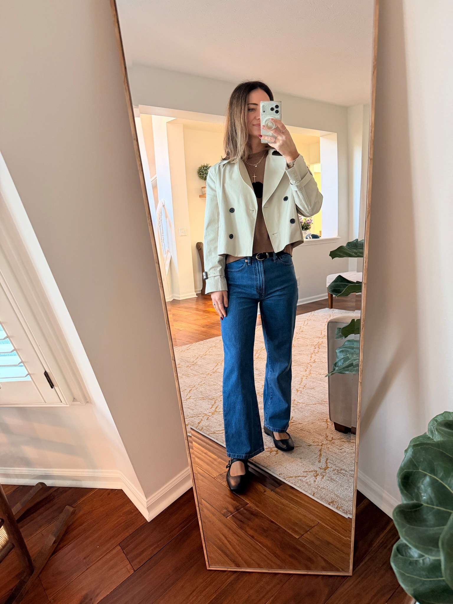 Use code DJxLAW20 to save 20% on jeans! 

Jeans: medium wash, size 26
Jacket: medium 
Shoes: order 1/2 size down!

#LTKFindsUnder100 #LTKmomlife #LTKootd