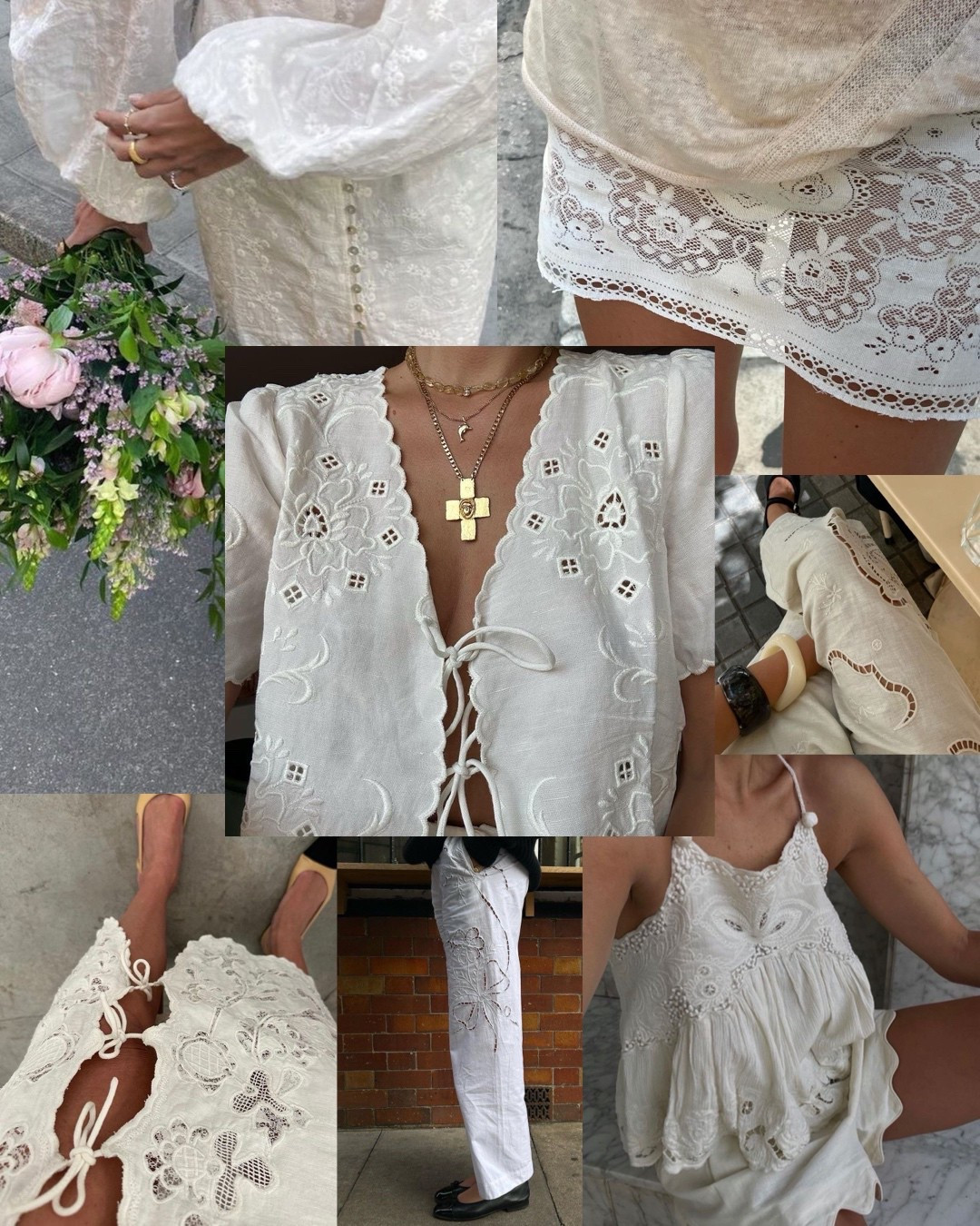 ✨ Esos detalles que lo cambian todo…
Hay prendas que hablan sin decir una palabra. Hablan a través de los bordados delicados, de los lazos suaves, de las puntillas que rozan la piel como una caricia.

💭 Cada puntada cuenta una historia: de veranos lentos, de tardes al sol, de mimo artesanal.
Porque el verano está en los detalles. En esos pequeños gestos que transforman una prenda en algo especial.


#LTKstyletip #LTKsummer #LTKespana