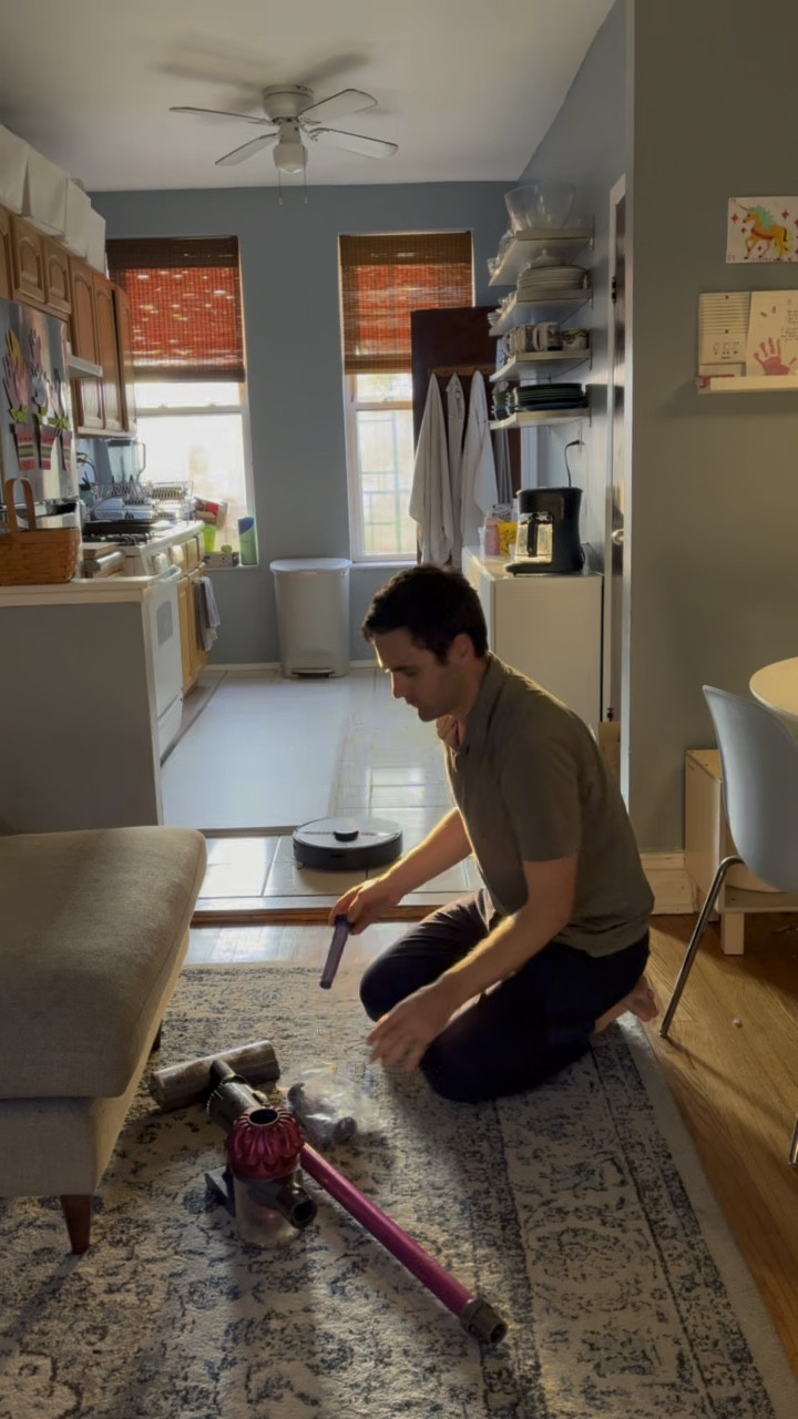 Teamwork makes the dream work! In our home we use a cordless vacuum AND a robot vacuum!

#LTKfamily #LTKFind #LTKhome