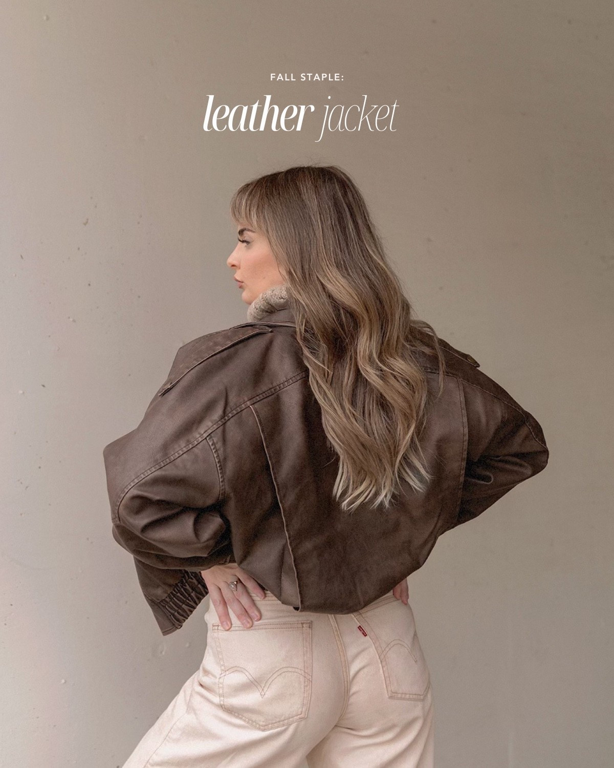 Fall always calls for at least one good leather jacket—timeless, versatile, and effortless with denim or trousers. This one is giving all the cool-girl energy I need for layering season. Comment skirt for links and shop it now on my LTK.

.
.
.
#fallstaples #fallstyle #ltkfinds #ltkfall #fallwardrobe #ltkfashion #neutralstyle #falllayering #leatherjacketseason #fallessentials #ltkootd #ltkfallstyle #everydaystyle #ltkunder100 #ltkunder150

#LTKSeasonal #LTKStyleTip