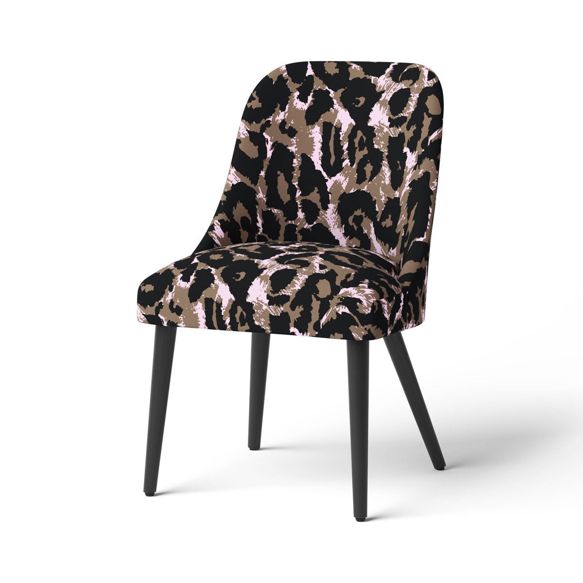 Leopard Neutral Upholstered Task and Office Chair - DVF for Target | Target