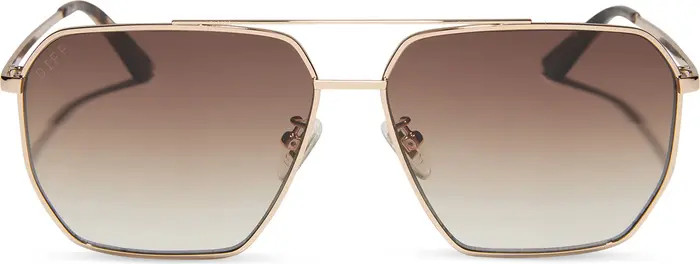 Berkely 59mm Polarized Gradient Navigator Sunglasses | Nordstrom