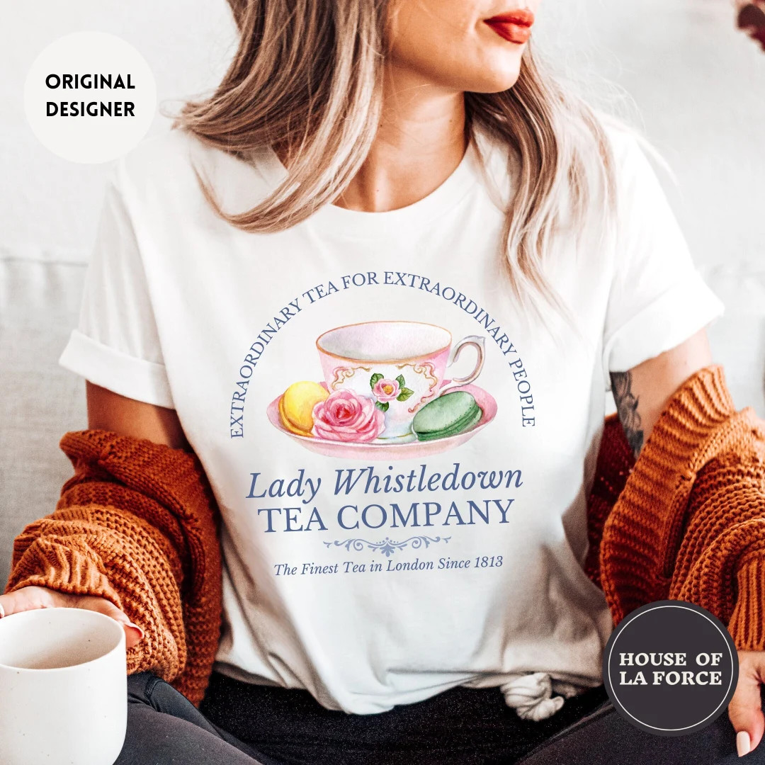 Lady Whistledown Shirt, Spill the Tea,bridgerton TV Show Shirt, Daphne Bridgerton,bridgerton Shir... | Etsy (US)