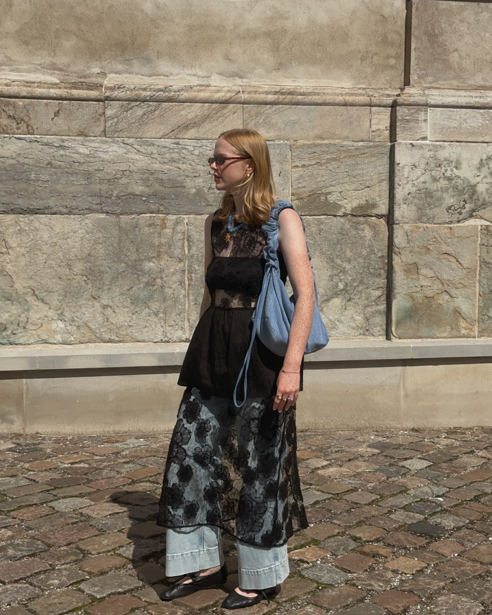 Lace Dress, Denim Jeans, Denim Bag, Baby Blue, Layers, Summer Layers, Baum Und Pferdgarten, Black Dress 

#LTKeurope #LTKsummer #LTKuk