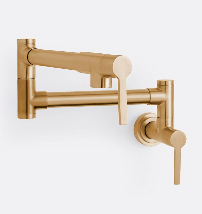 La Spezia Wall Mount Pot Filler | Rejuvenation
