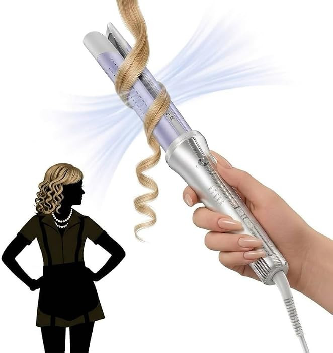 SHEGLAM One Touch Airflow Styler Pro 1 inch Automatic Rotating 3.0 Cool Air Technology for No-Wai... | Amazon (US)