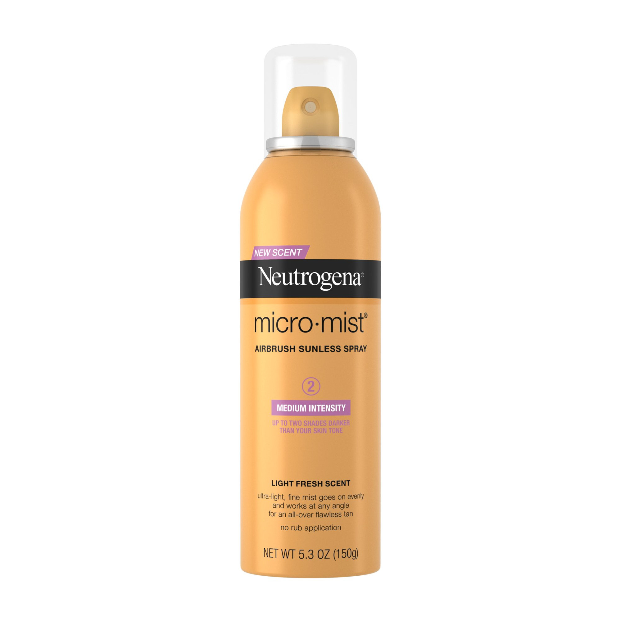 Neutrogena Micromist Airbrush Sunless Tanning Spray, Medium, 5.3 oz | Walmart (US)