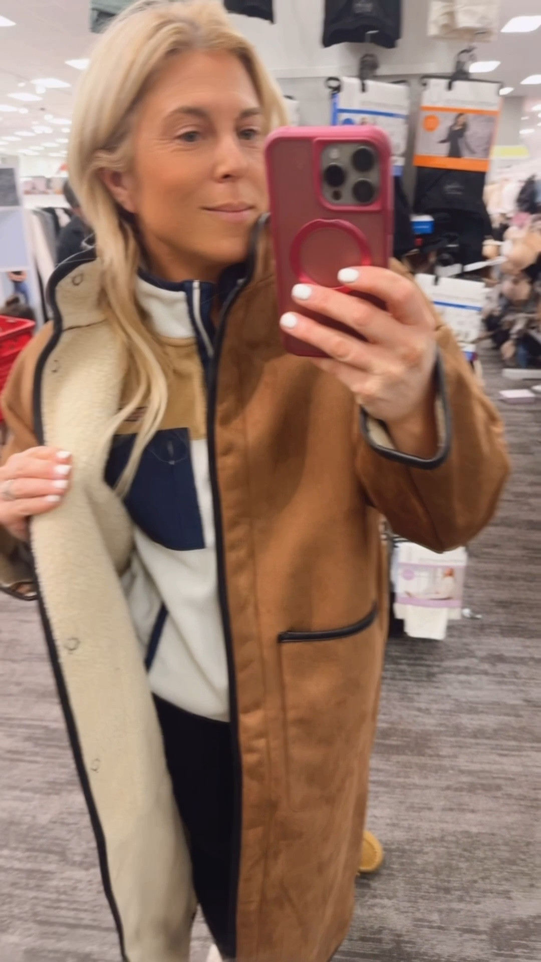 Reversible Shearling long jacket!

#LTKmomlife #LTKFindsUnder100 #LTKootd