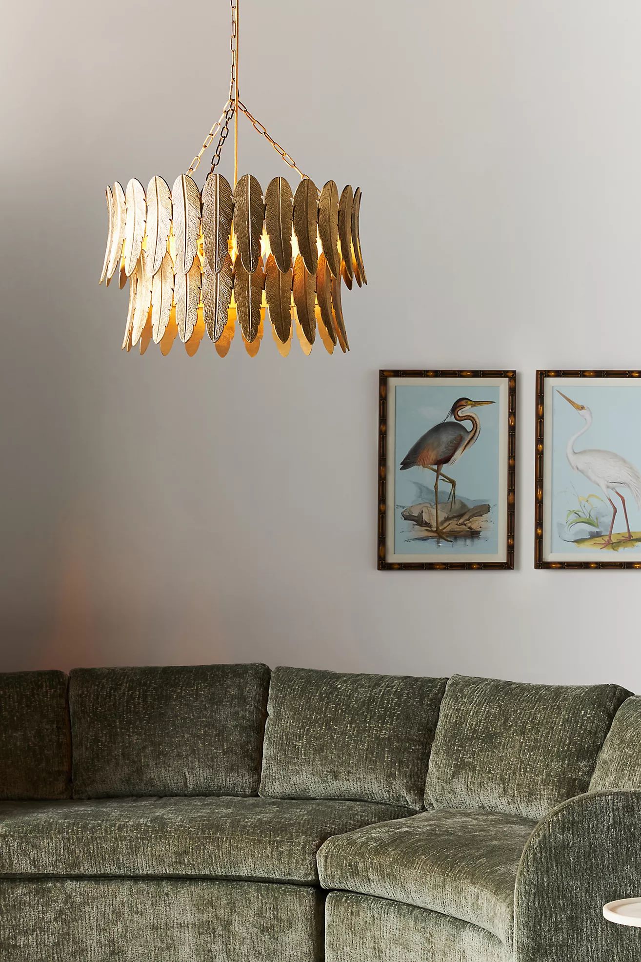 Quill Feather Chandelier | Anthropologie (US)