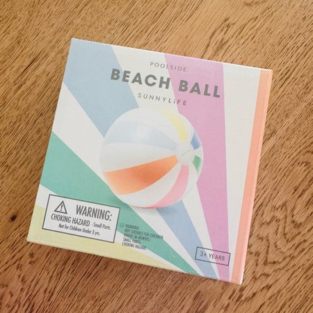This poolside beach ball is so fun and features a fun, modern color palette. Available for $12


#beachball #beachtoys #kidtoys #kidtoy #toy #toys #kidsaccesories #beachaccesories

#LTKKids #LTKFindsUnder50