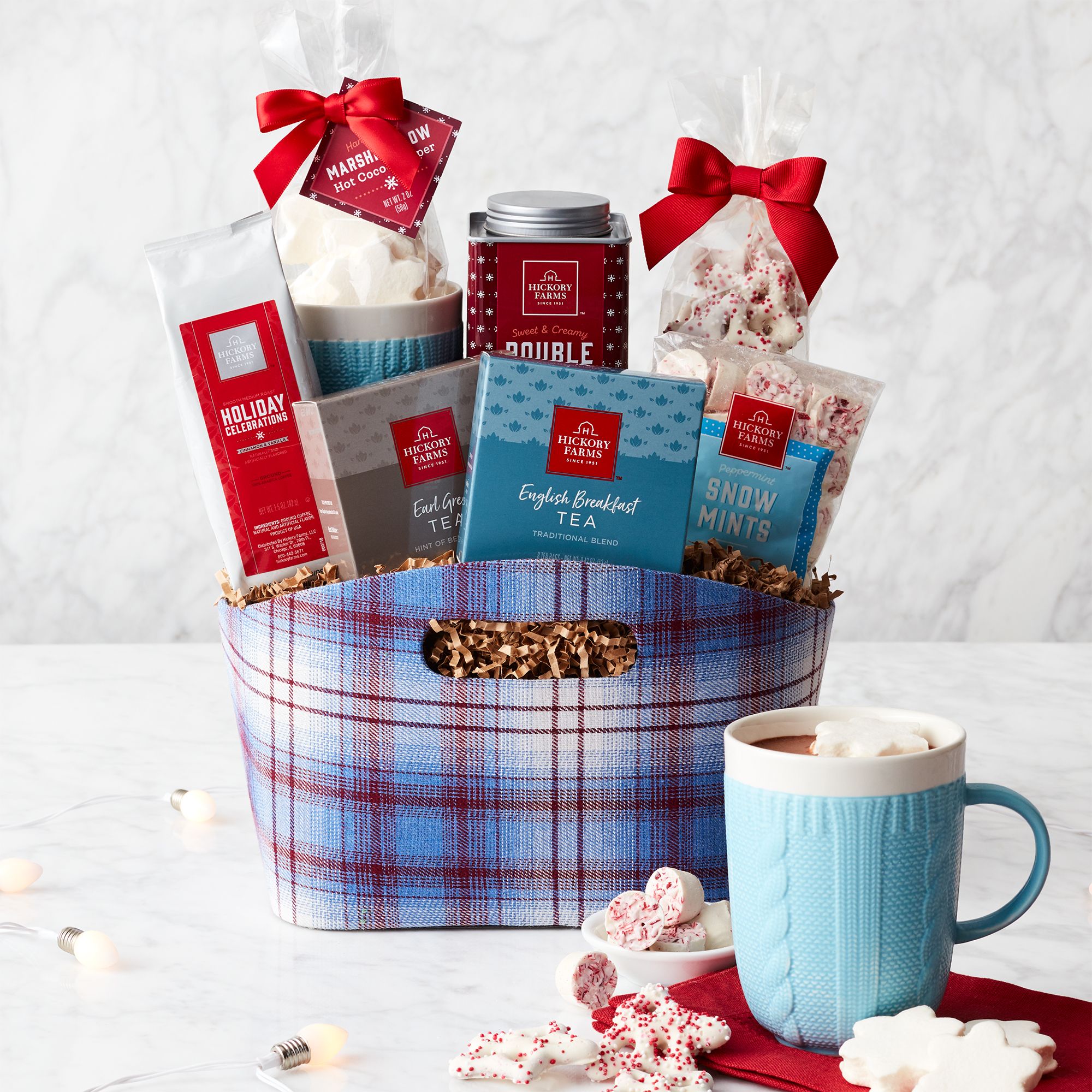 Warm & Cozy Holiday Gift Basket | Hickory Farms