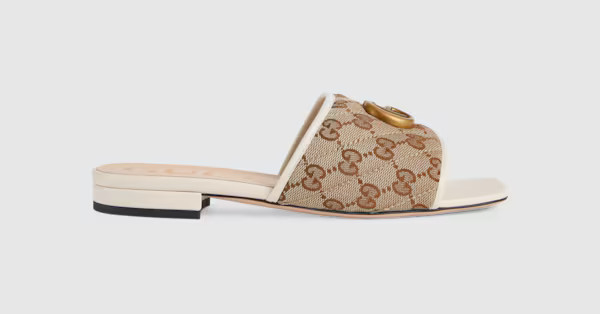 Gucci Women's slide sandal with Double G | Gucci (US)