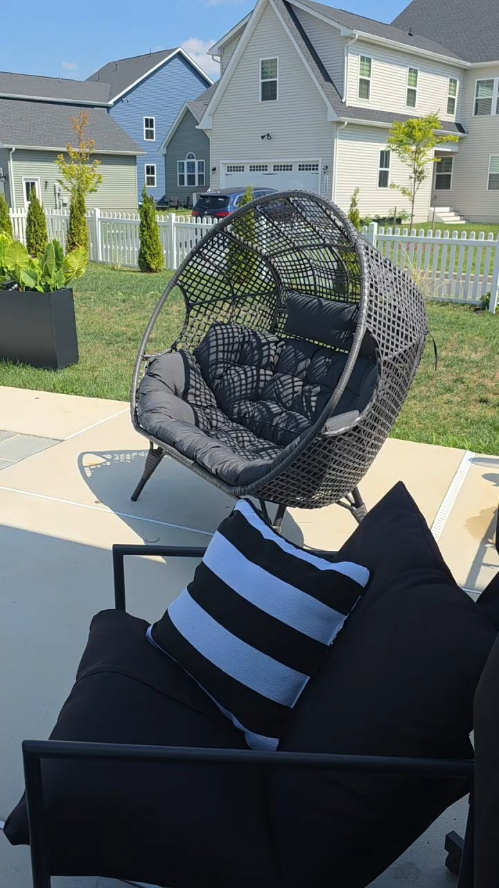 With a house full of sensory seekers, I KNEW this outdoor egg chair would be the perfect addition to our pool deck! 🙌🏾It’s super comfy, gives them that cozy swinging sensory input, AND still fits the aesthetic. Because functional can still be cute. 🤌🏾And shoutout to Wayfair for shipping it within 24 hours because yes…..this was absolutely an impulse buy. 😂#neurodivergentmom360 #SensorySeekers #OutdoorLiving #PoolDeck #WayfairFinds

#LTKSeasonal #LTKHome #LTKmomlife
