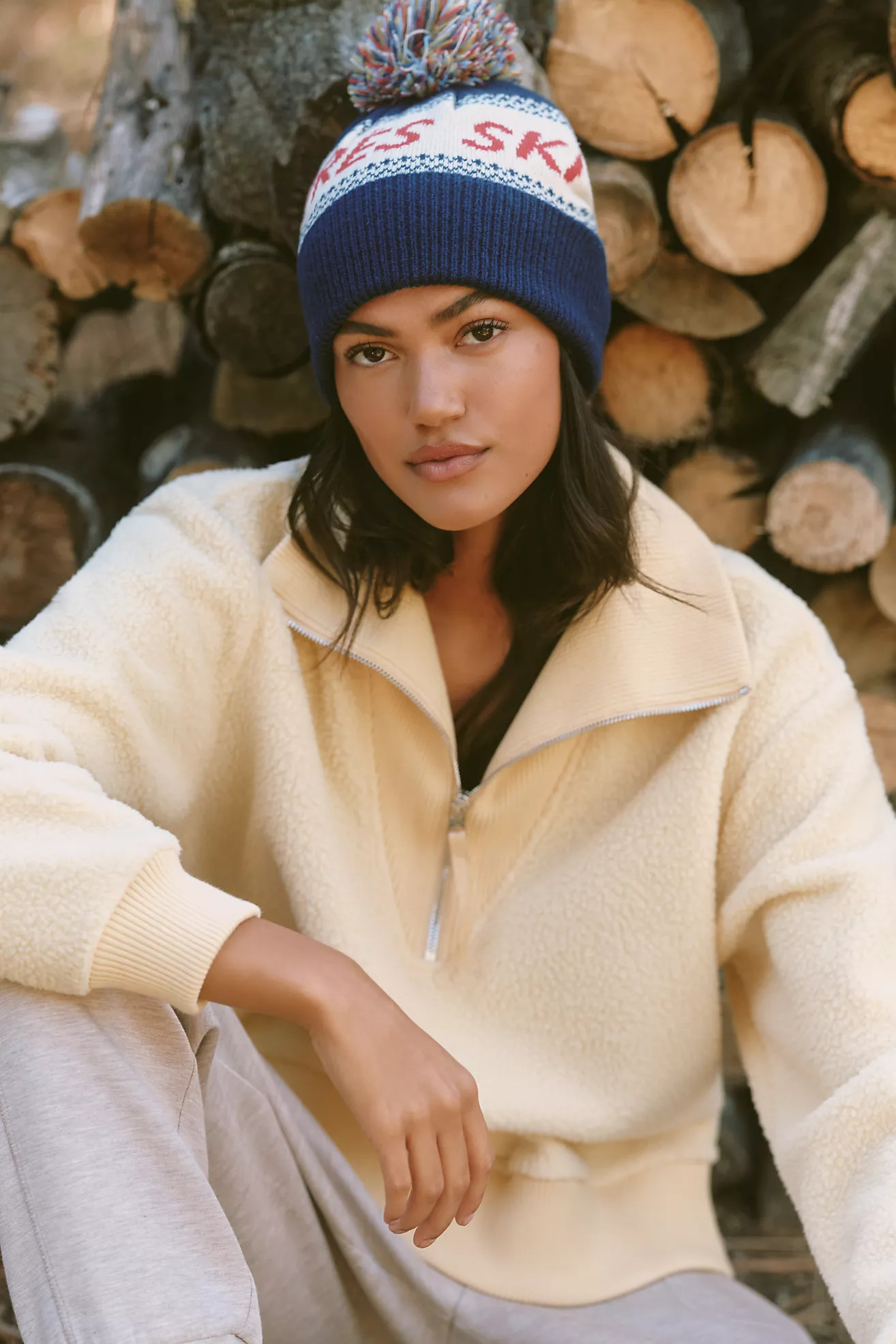 Après Ski Pom Pom Beanie | Anthropologie (US)