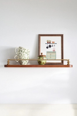 Amara Floating Wood Single Shelf 24" | Anthropologie (US)