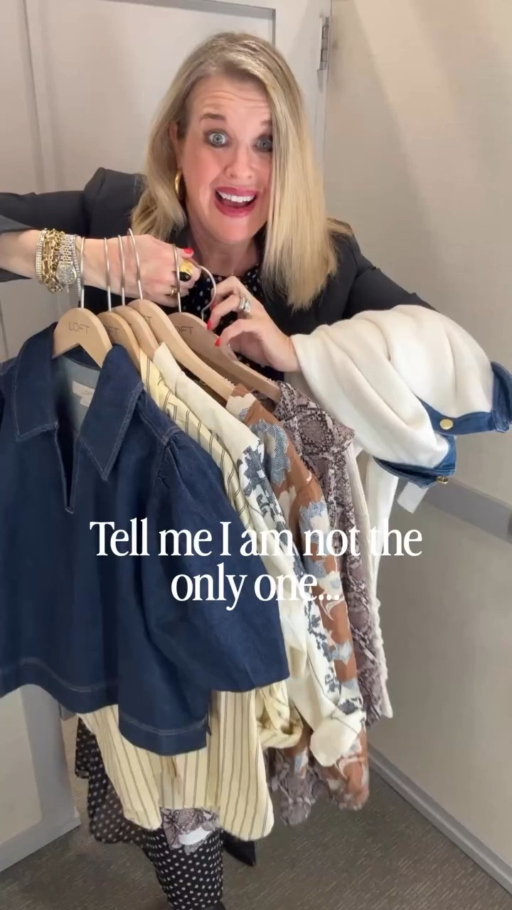 I know I love a good SALE..

—6 Spring Tops—

50% off LOFT Tops… I grabbed a couple of these… Can you guess which ones came home with me?

Which is your favorite ? 1-2-3-4-5-6

Comment “shop” for links..

#loftstyle #apringtops #midlifestyle  #utahblogger