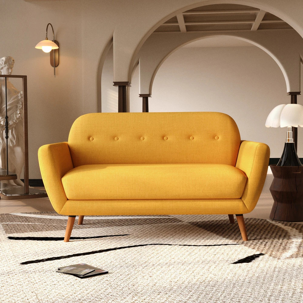 Artdeco Home - Carson Carrington Maglo Upholstered Loveseat - Bed Bath & Beyond - 28745905 | Bed Bath & Beyond