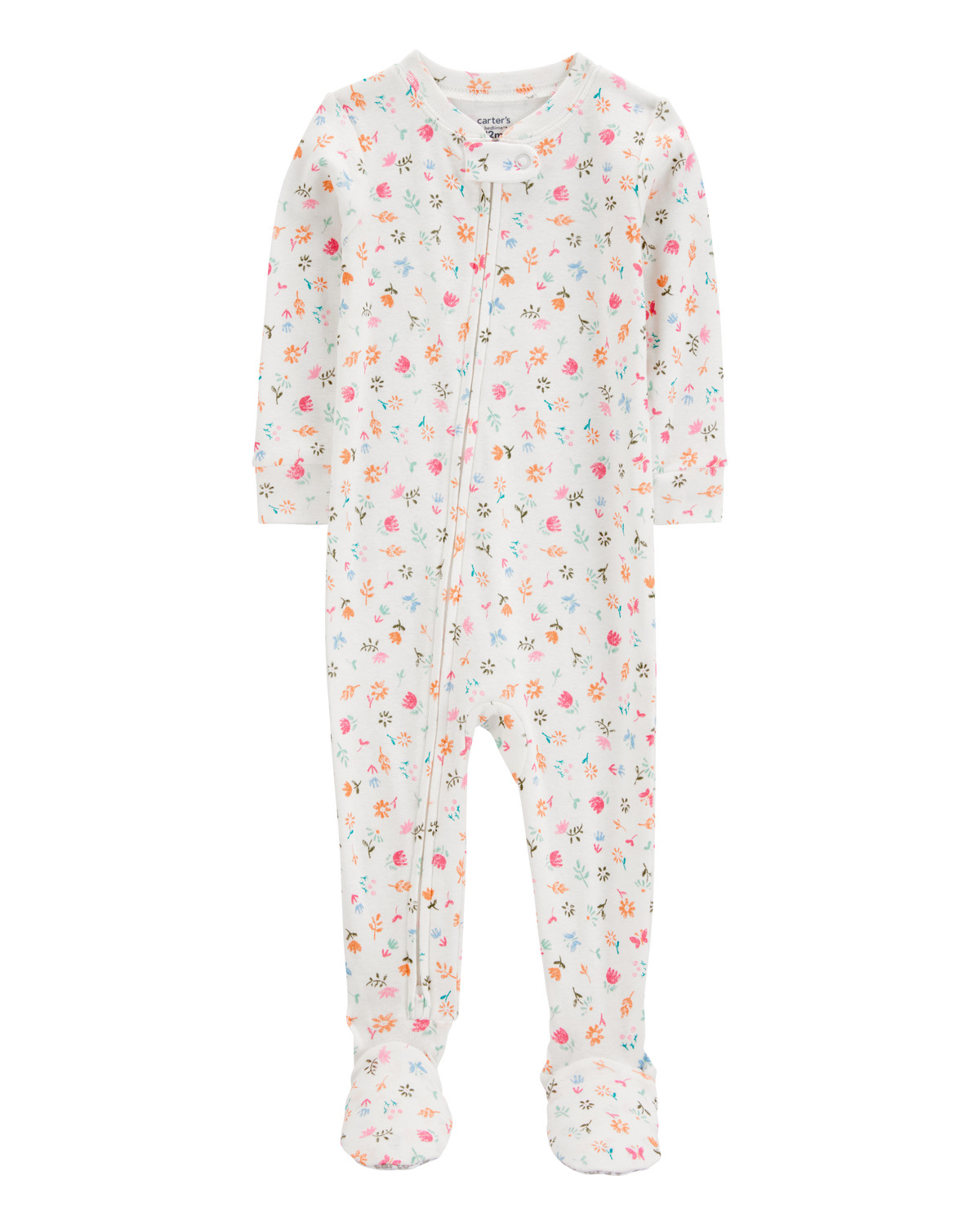 Baby Floral Print Snug Fit Cotton Footie 1-Piece Pajamas - Carter's | Carter's | Carter's Inc