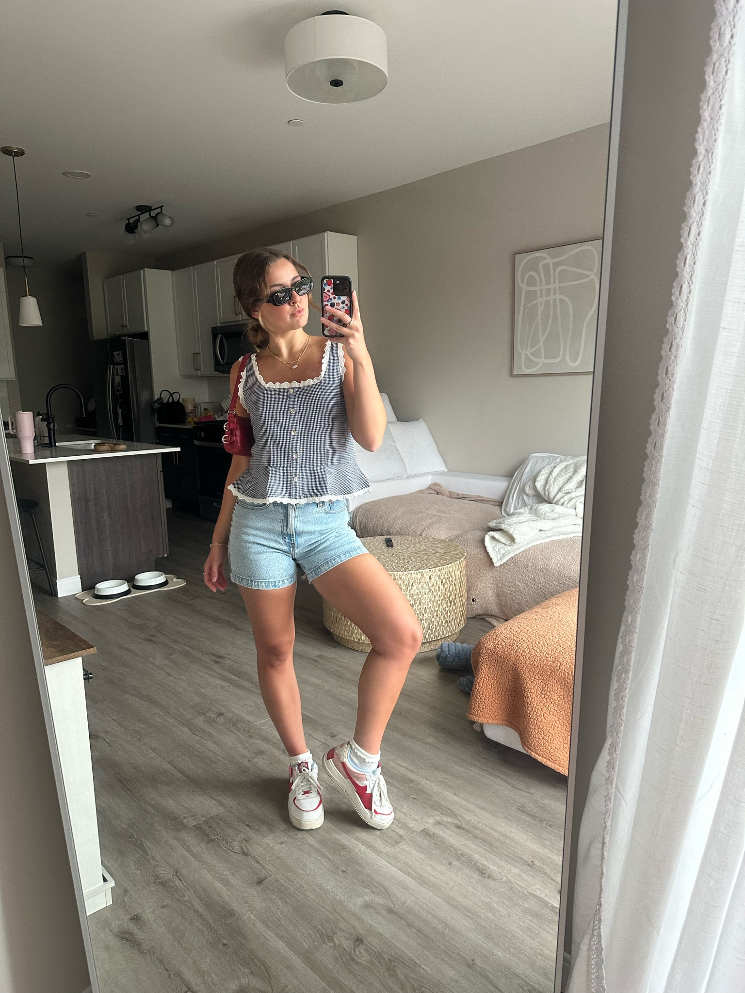 4th of July outfit inspo! 
Top is from minka dink London but I linked similar 

#LTKStyleTip #LTKSeasonal