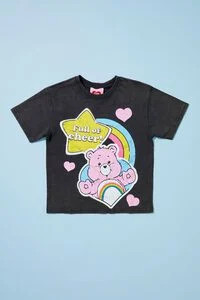 Girls Cheer Bear Graphic Tee (Kids) | Forever 21 (US)