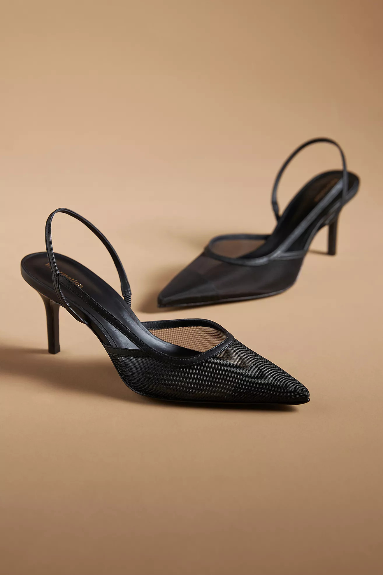 Reformation Whitnee Slingback Kitten Heels | Anthropologie (US)