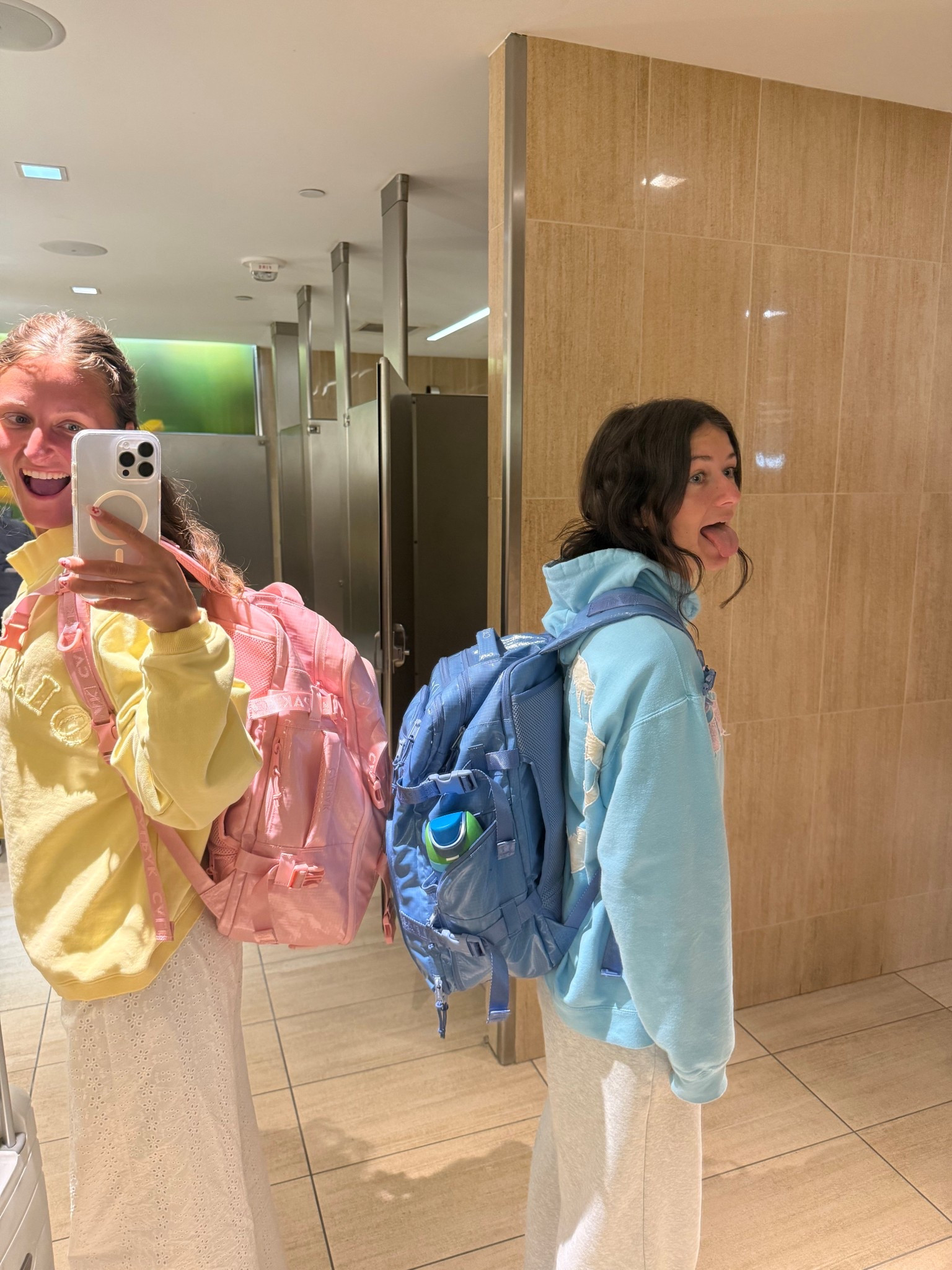 Our favorite travel backpacks !! The pink just restocked! 