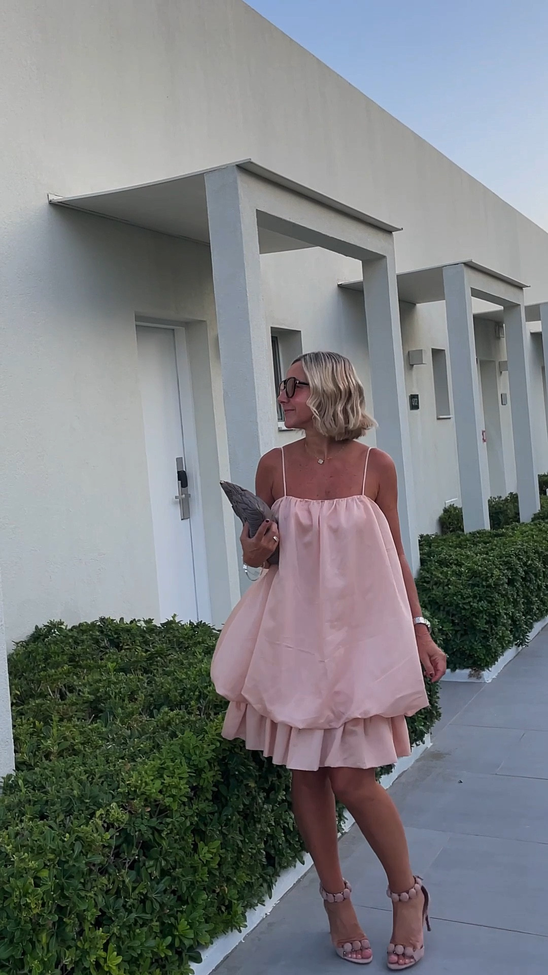 £22 dress & designer shoes. High/low dressing for a timeless holiday look 💕

#LTKuk #LTKsale #LTKdatenight