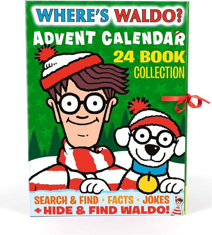 Where's Waldo? Advent Calendar 24-Book Collection: (A Christmas Countdown with 24 Minibooks, Holi... | Amazon (US)