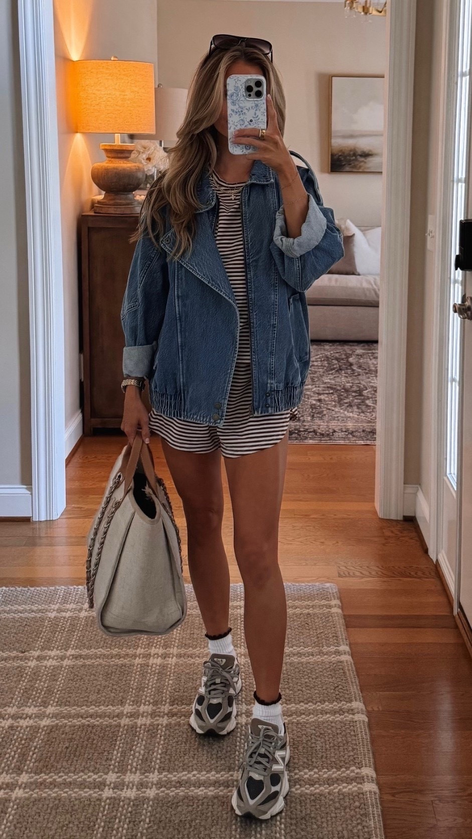 starting to warm up outside so here’s a little errand ootd ☀️ i love this amazon set and target jacket! 

#LTKgrwm #LTKdayinmylife #LTKootd