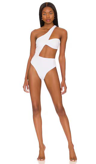 Aiko One Piece in White | Revolve Clothing (Global)