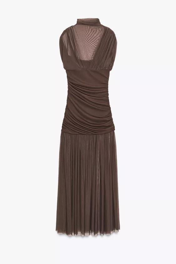 KOMBINIERTES TÜLLKLEID | Zara DE