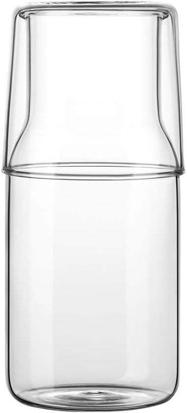 Bedside Carafe Night Water Carafe with Tumbler Glass 2 Piece Water Carafe Set for a Handy Midnigh... | Amazon (US)