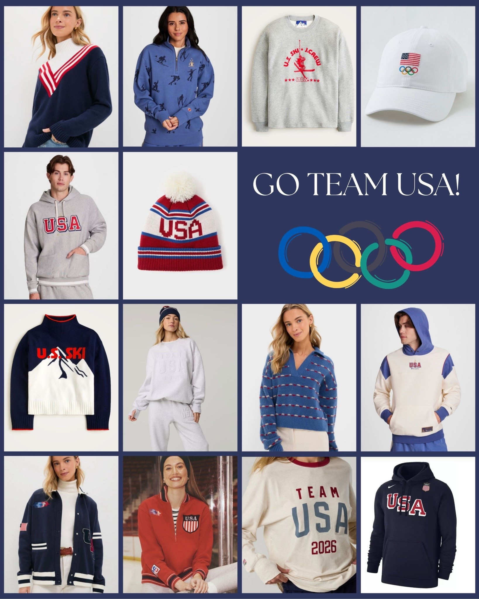 Who’s excited for the Olympic Games?!! I found some TEAM USA gear if you need any for watching parties, local events, or just because you love and want to support our team! Let’s go!