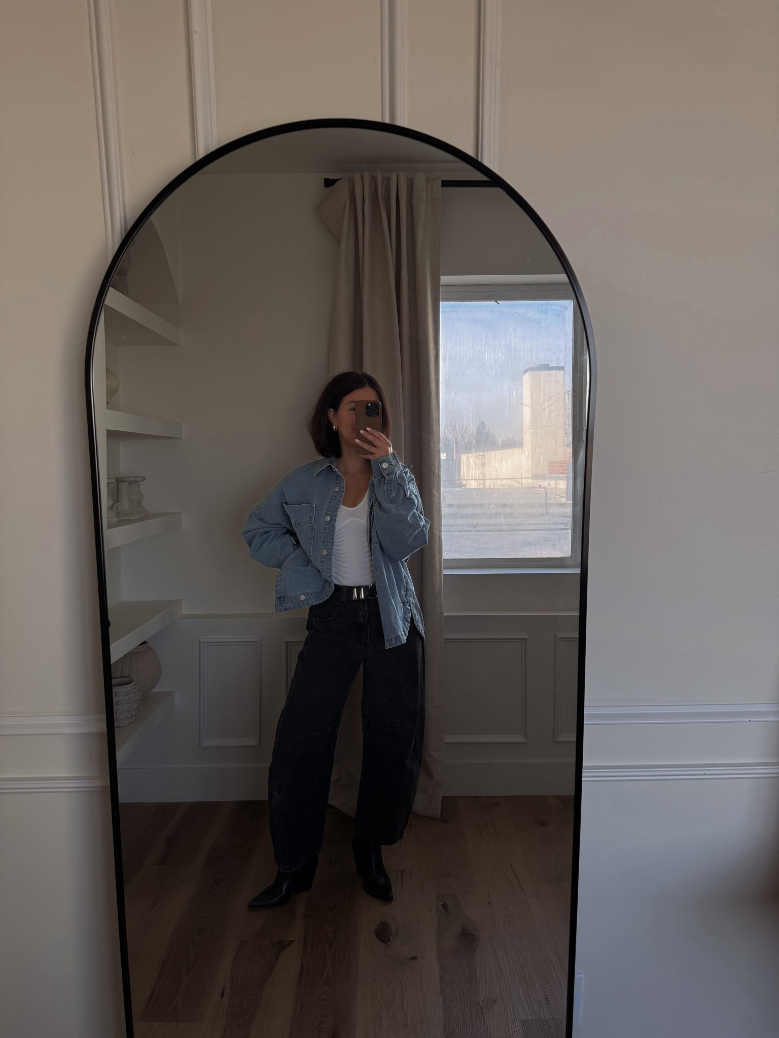 Ootd 🤎
Linked similar body suit. They no longer have this one. 
Jacket is from tik tok! 

#LTKootd #LTKmomlife #LTKdayinmylife