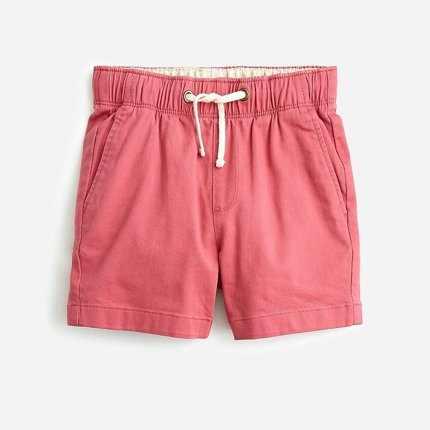 Boys' dock short in midweight stretch chino | J.Crew US