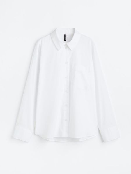 White poplin shirt 