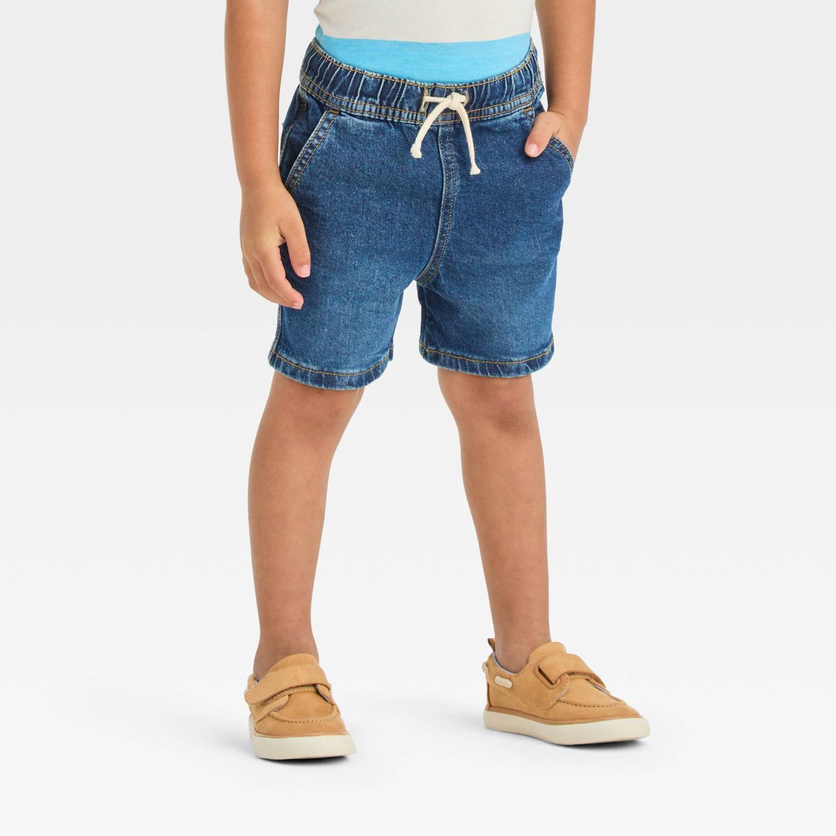 Toddler Boys' Pull-On Denim Shorts - Cat & Jack™ | Target