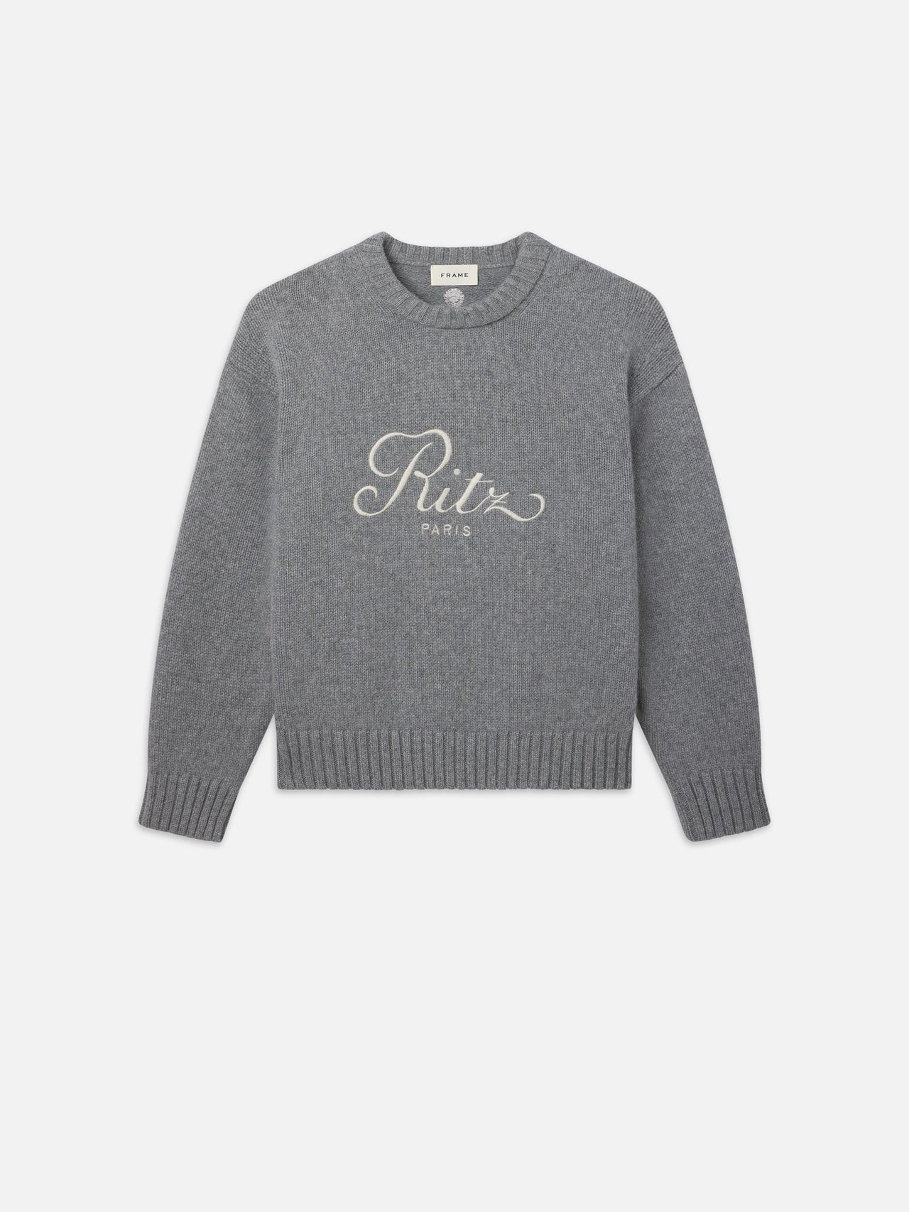 RITZ UNISEX CASHMERE SWEATER CREAM | Frame Denim