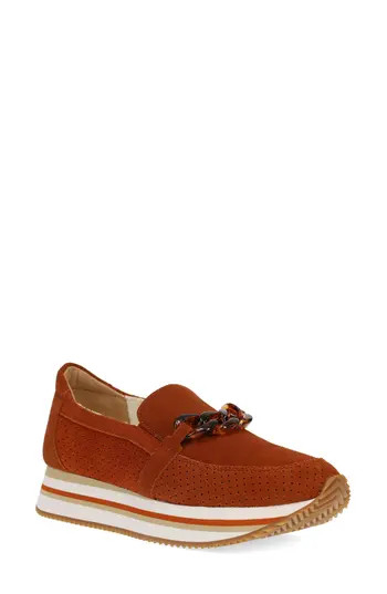 Pelle Moda Odalis Slip-On Platform Sneaker in Cognac at Nordstrom Rack, Size 8.5 | Nordstrom Rack