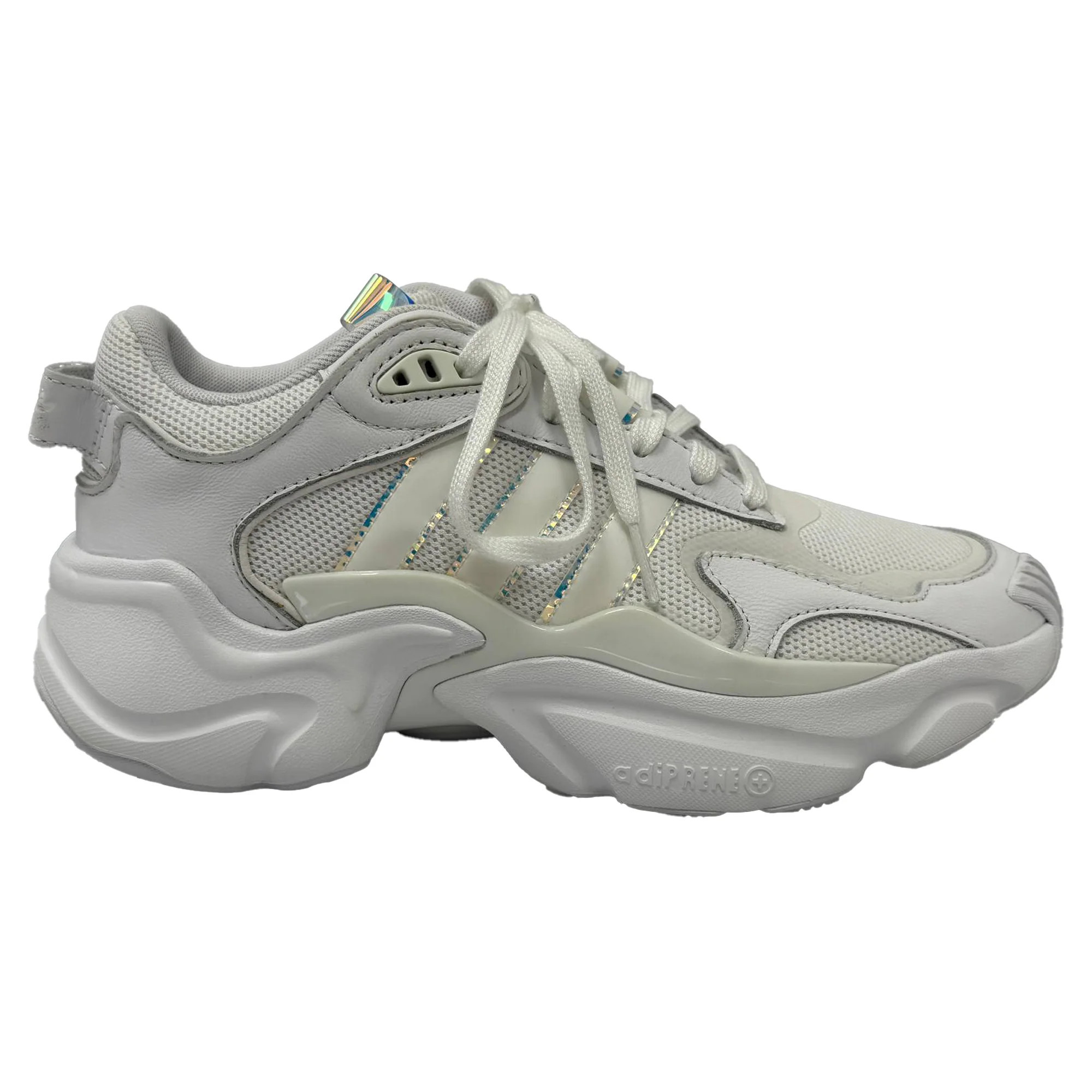 Adidas Magmur Runner Shoes in White Polyester | Shop Simon